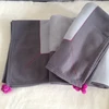 High quality novelty solid color with logo embroidery polar fleece throw 100% polyester factory directly low price
