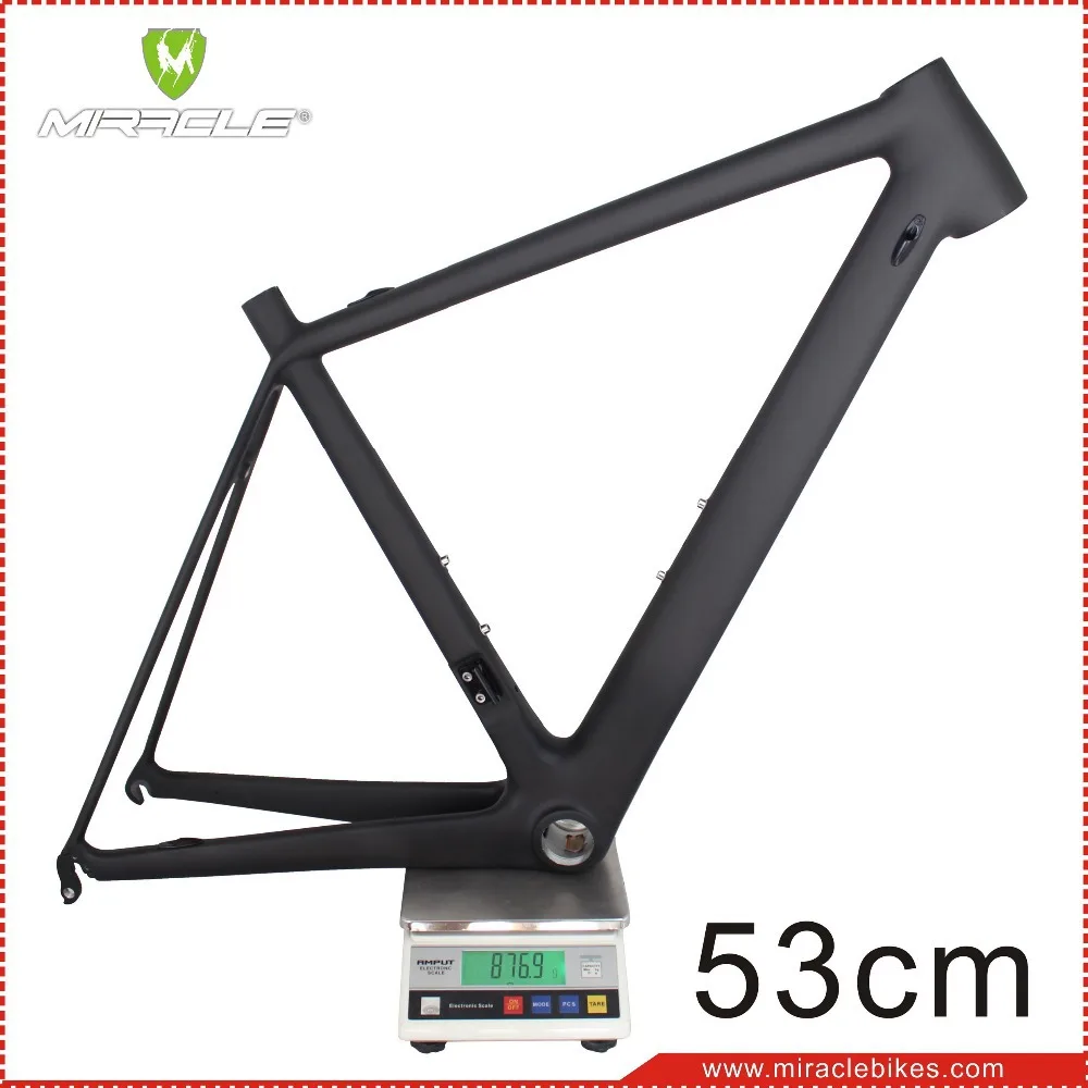 Miracle 2016 New Design Sl Road Racing Carbon Frame,Road Bike Super Light Carbon Fiber Frame