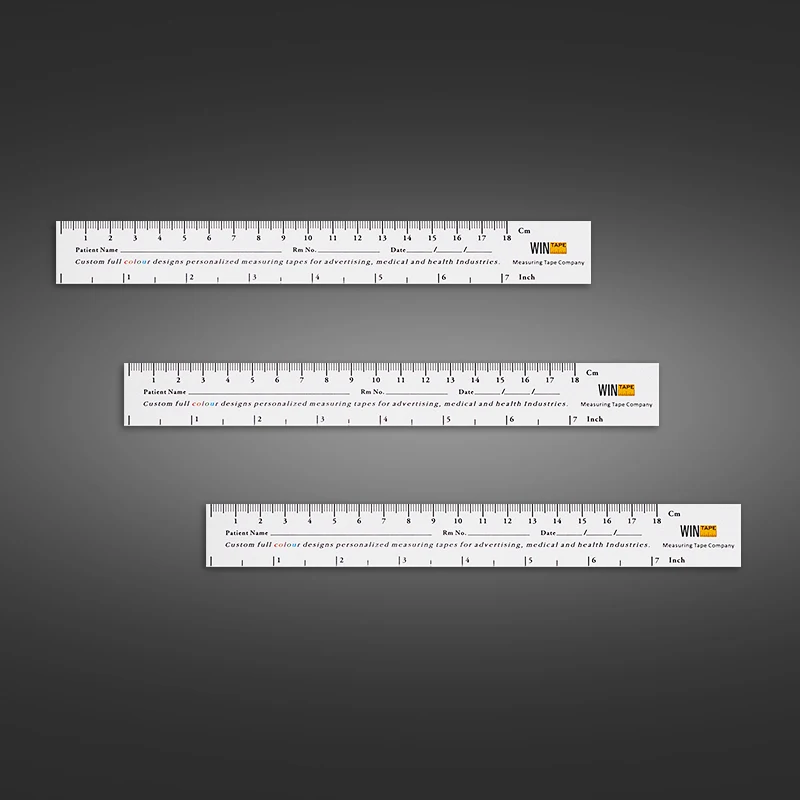wintape wound measuring paper ruler disposable medical wound ruler 15