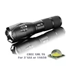 Zoomable Adjustable Focus, Ultra Bright 1000 lumen LED 5 Modes waterproof tactical flashlight