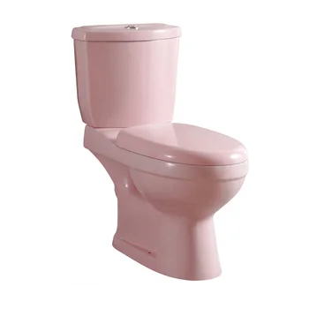 R044a Bathroom Sanitary Ware Ceramic Washdown Two Piece Multi Pink ...