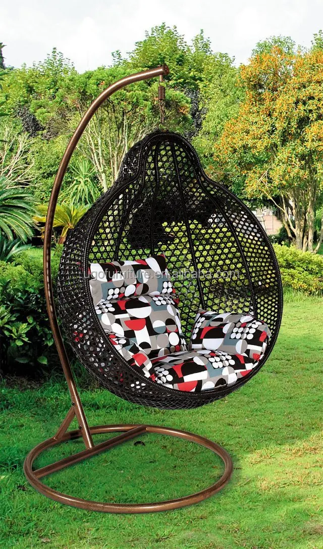 Ugo Furniture Cheryl Outdoor Resort White Pe Wicker Rattan Hanging