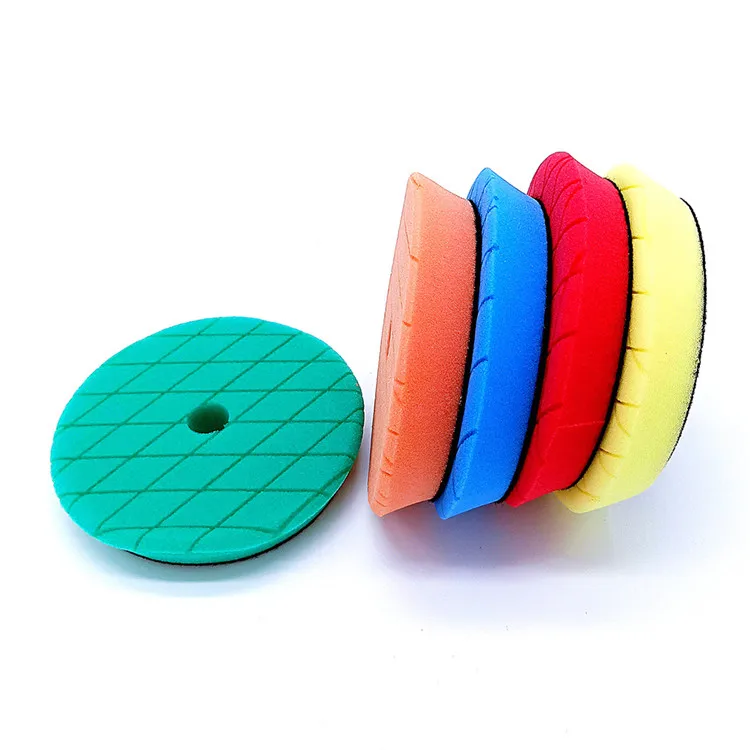 150mm Da Foam Pad Hook And Loop Polishing Pad 6 Inch Waxing Sponge Kit