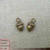 Diy jewelry accessories wholesale Small fruit pine nuts bronze alloy pendant
