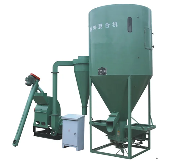 1000kg/h Small Farm Use Animal Vertical Feed Mixer/mixing Machine