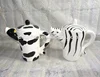 2017 lovely toy kids porcelain tea sets with cow design for sale