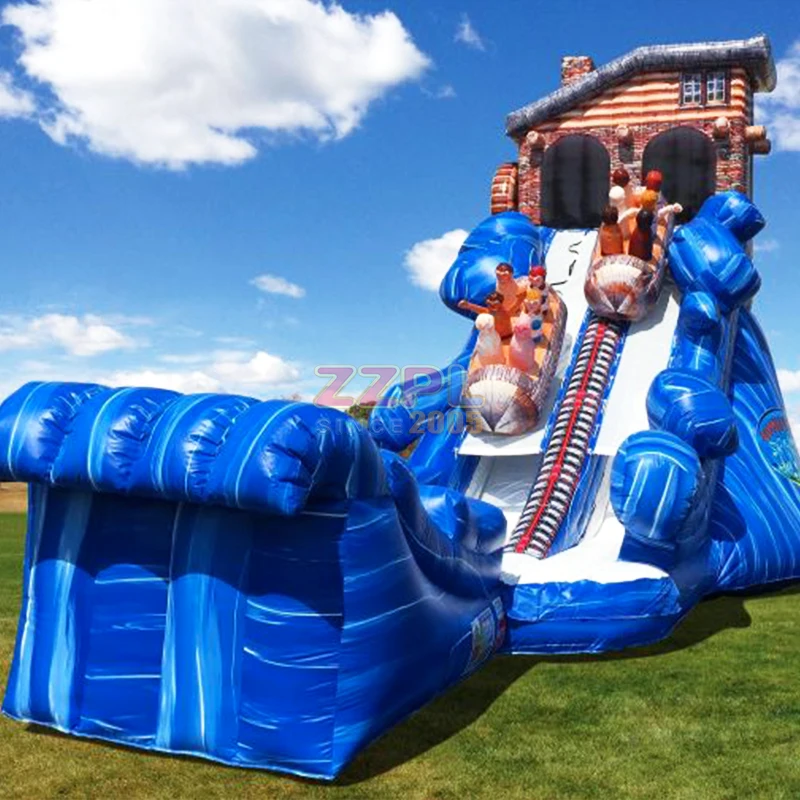 inflatable water slide academy