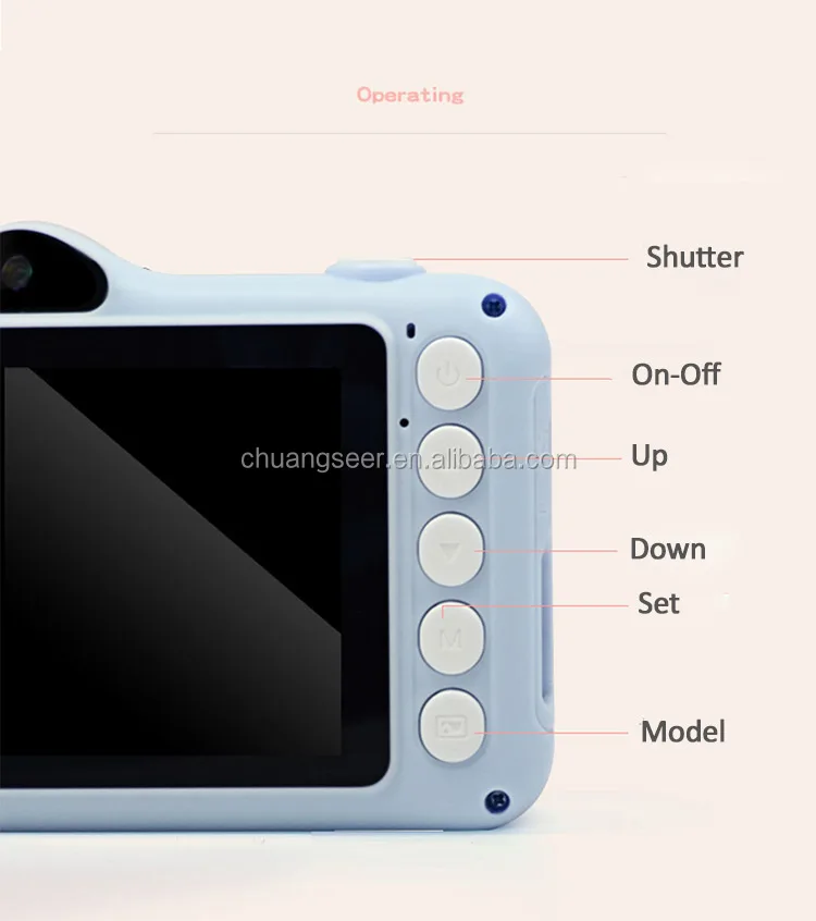 HD 1080P Children Camera Cute Kids Digital Camera Kids Camera