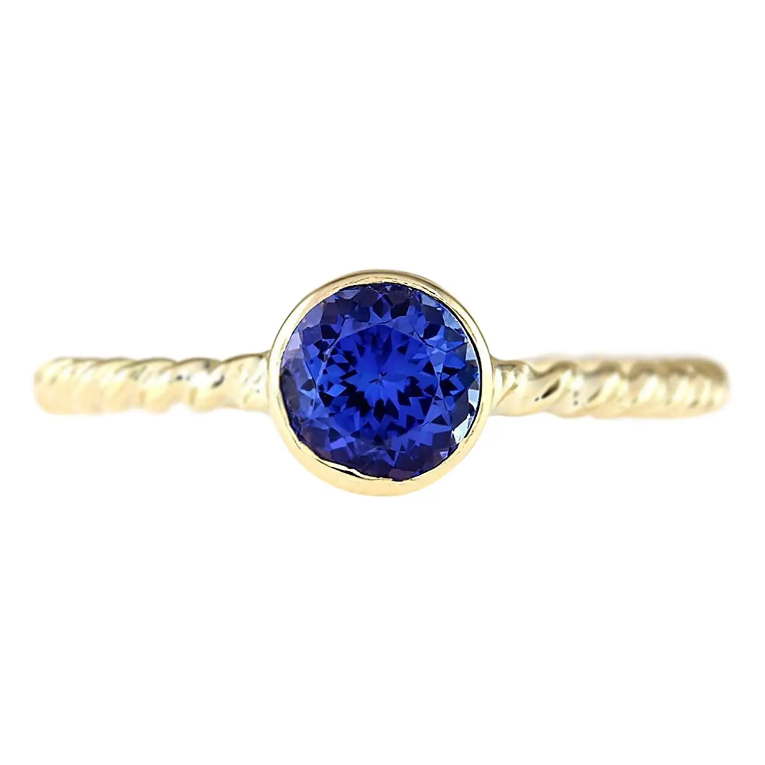 22 Carat Gold Jewelry In Usa Find Get Quotations 1 Carat Natural Blue Tanzanite 14k Yellow Gold Solitaire Promise Ring For Women Exclusively Handcrafted In