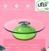 12 inch Tempered glass cake stand / cake rotating turntable