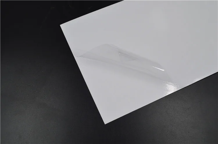 rightint transparent self adhesive vinyl film sheet