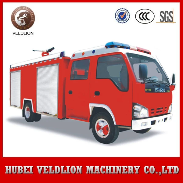 ISUZU double cabin fire truck, fire fighting truck.jpg