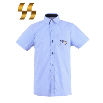 blue school polo shirts