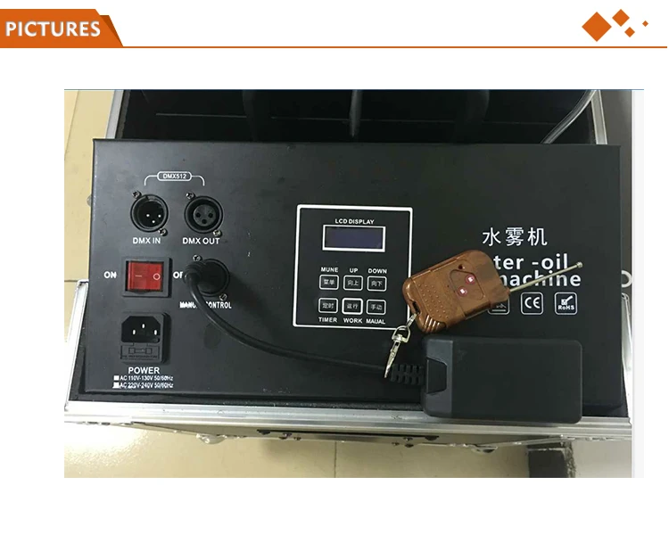 Stage Lighting Water Smoke Fog Machine 3000w Snow Machine Stage