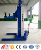 Strong hydraulic cylinder 10T capacity movable 2-post automobile lift QJJ10-2A