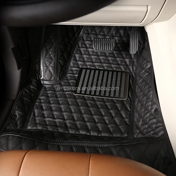 High Quality Water Ripple Leather Car Mat 5d Car Mat For Ford