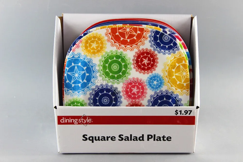Star Shape Melamine Deep Plate/Solid Melamine Plastic Star Plate And Bowl