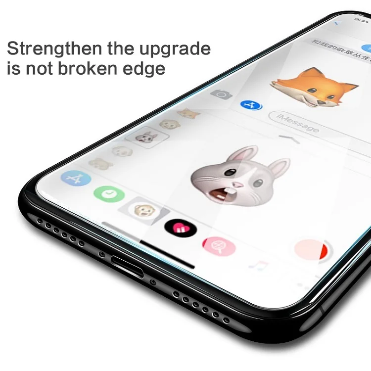 2020 Ultra Thin Wholesale 9H 2.5d for iPhone X screen protector for iPhone X tempered glass for iPhone 11 6 7 8 plus