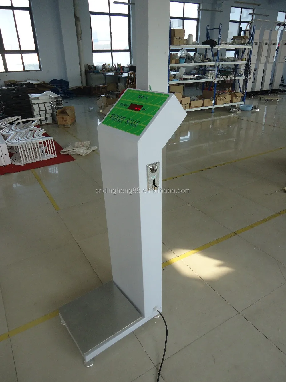 Dhm3 Coin Operated Weighing Machine With 500kg Buy Coin Operated