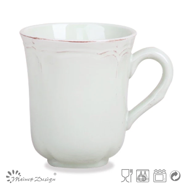 white porcelain mugs