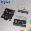 customize rolling tray with smoking paper and filter tips portable tray table for rolling 3 in one pack