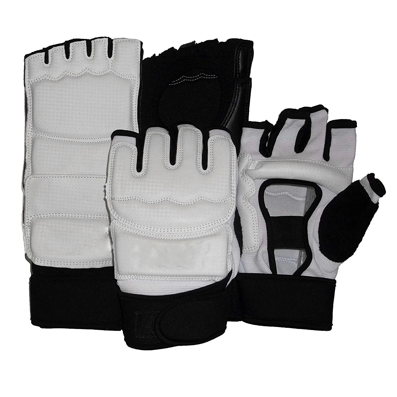 Taekwondo Gloves Martial Arts Hand Protector Sparring Training Gear XS-XL White 