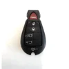 High quality 4 + 1 5 button remote key shell replacement for chrysler dodge jeep Free shipping