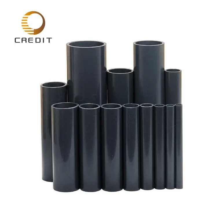 American Standard Astm Sch 80 Heavy Duty Black Pvc Pipe For Water