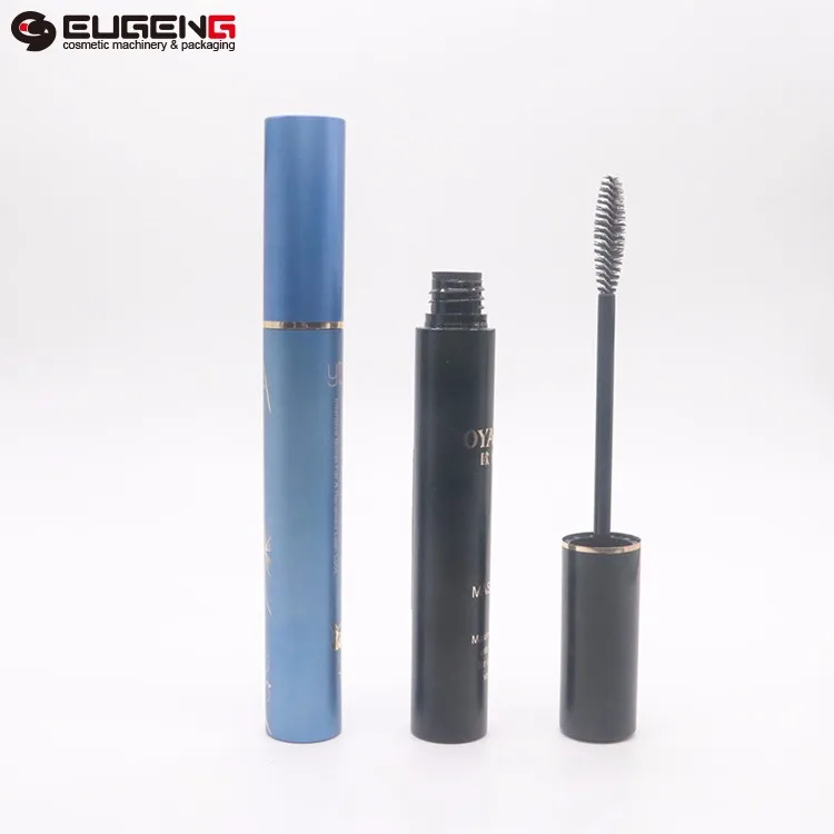 New Style Custom Aluminium Blue Mascara Bottle Tube Buy Blue Mascara