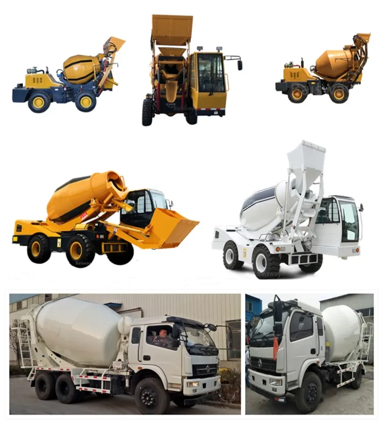 Mobile concrete/cement mixing station Mini 4wd mixer   machine .jpg