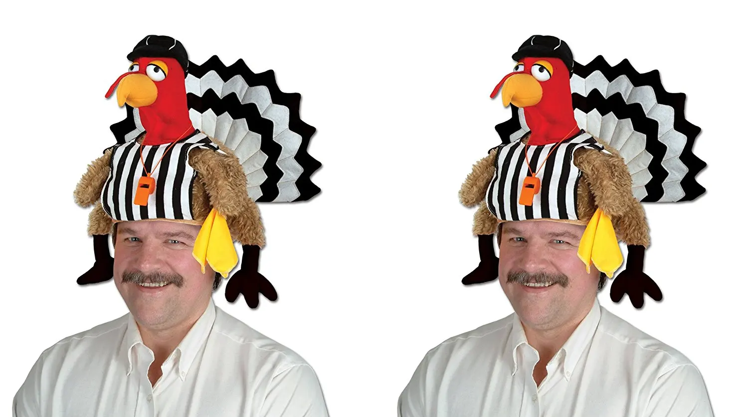Beistle S60201AZ2 Plush Parrot Hat 2 Piece Multicolored