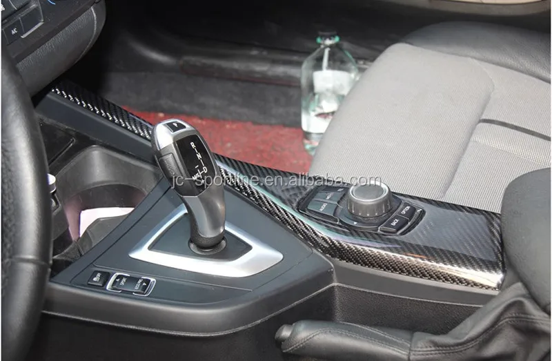 E82 E87 F22 Carbon Fiber Interior Dash Board Moulding Trims For Bmw E82