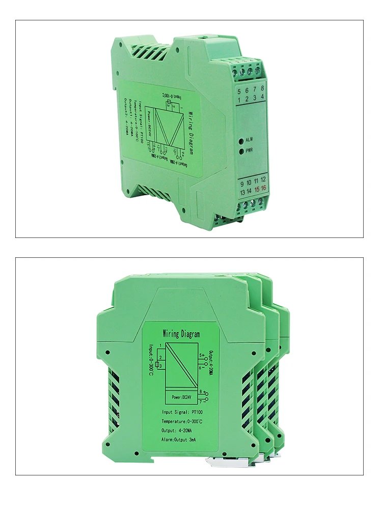 Thermal Resistance Rtd Temperature Isolated Transmitter Pt100