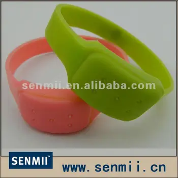 Green Pink Color Silicone Citronella Oil Anti Mosquito Bracelets Green Pink Color Silicone Citronella Oil Anti Mosquito Bracelets