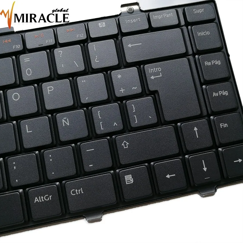 Genuine Laptop Keyboard For Dell Studio 1450 1457 1458 La Layout Black