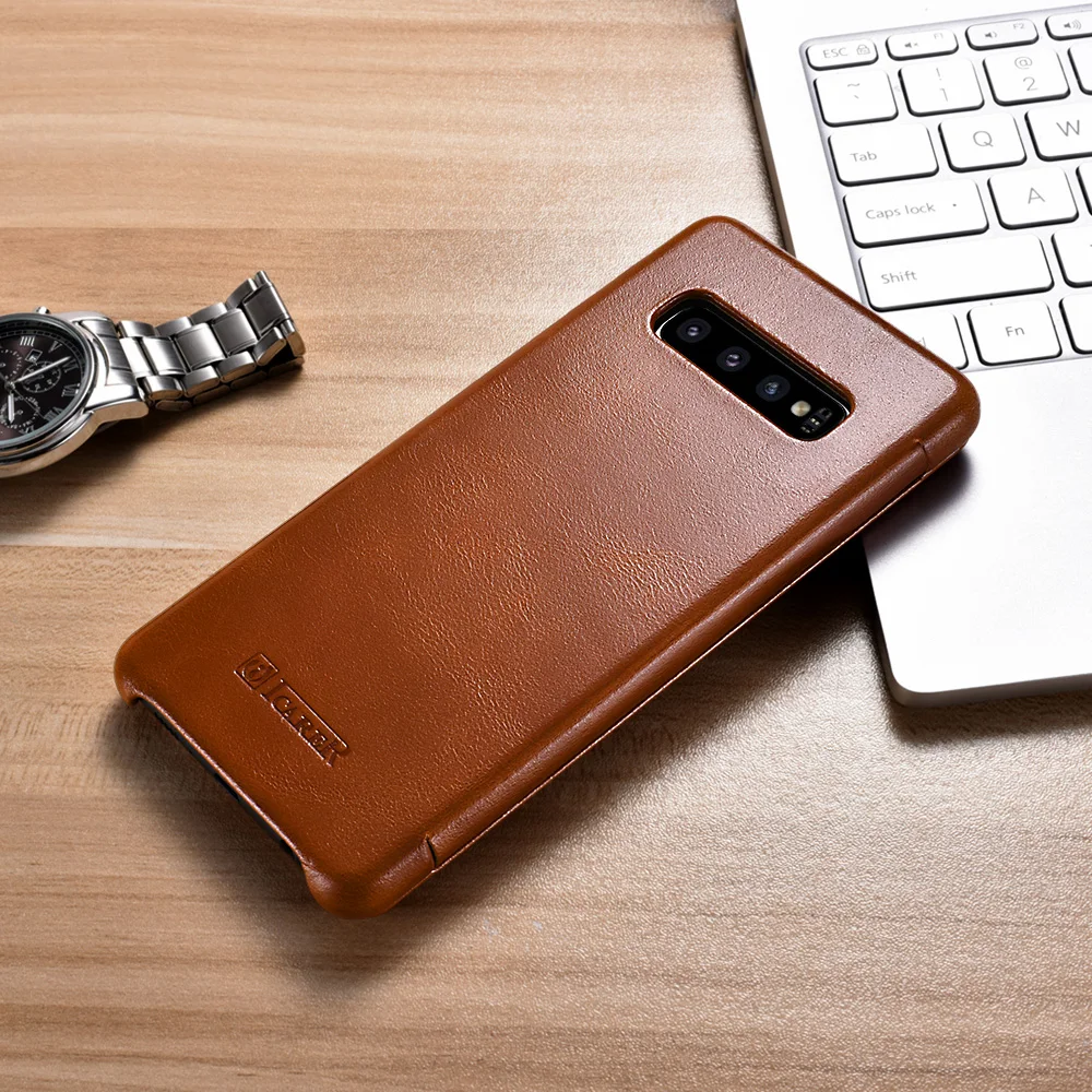 New Arrival Shockproof Genuine Leather Flip Mobile Phone Cover Case For