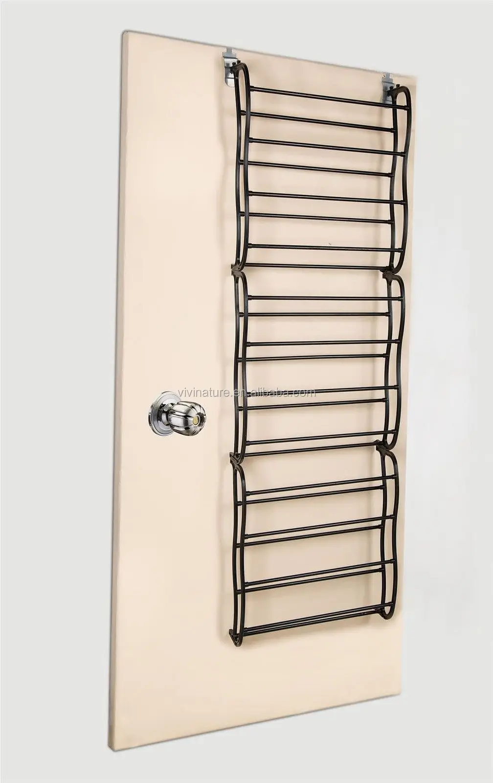 Door Hang Shoe Rack With Plastic Frame And Over Door Shoes Rack Buy Door Hanging Shoe Rack Door Shoes Rack 36 Pairs Door Shoes Rack Product On Alibaba Com