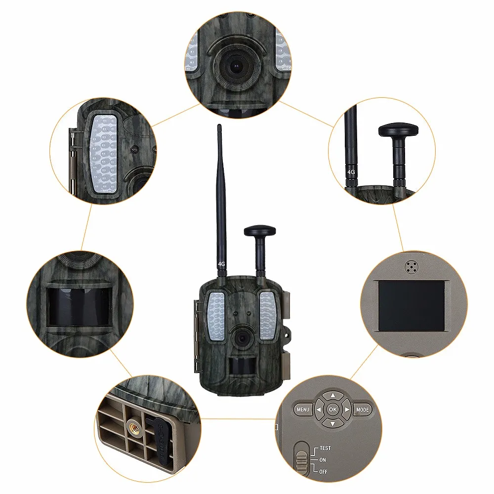 Timelapse Motion Triggered 4g Hunting Camera Send Photo To Ftp With Gps Mms Gprs Gsm Photo Traps