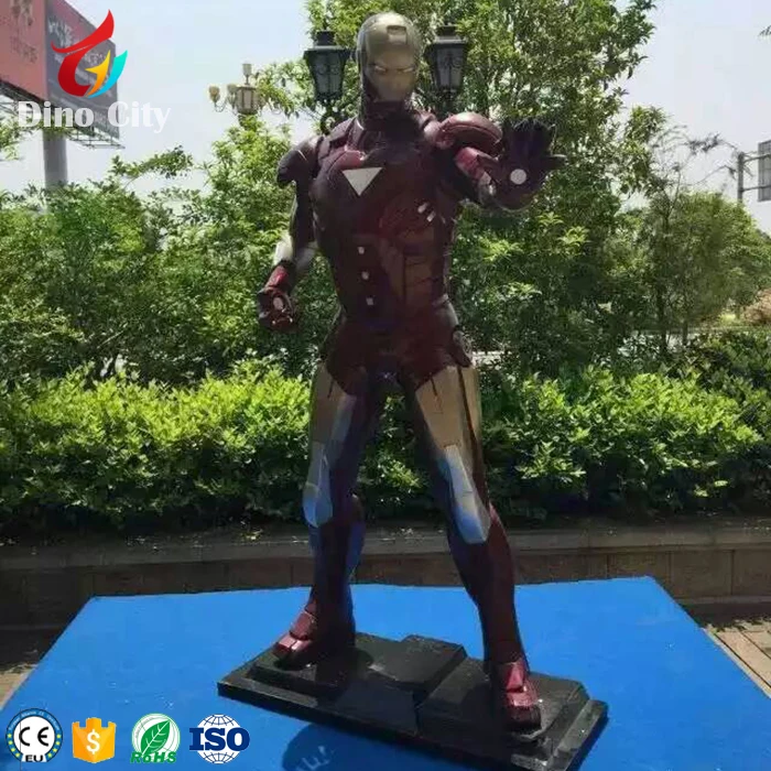 Fiberglass Life Size Superhero Iron Man Statue For Sale Buy Iron Man