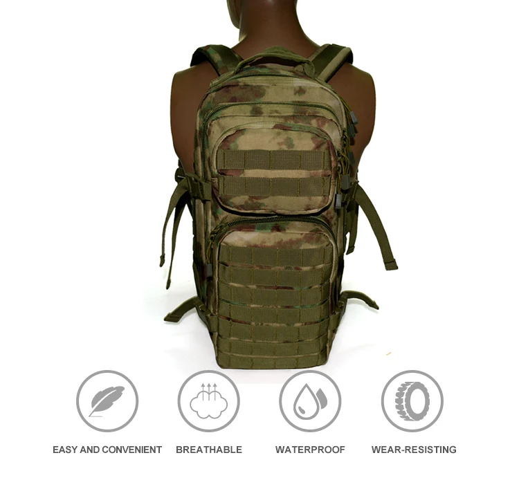 Oversize Tactical Hydration ATACS FG Camo Backpack