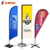 Advertising Polyester Flying Outdoor Feather Flag Beach Flag