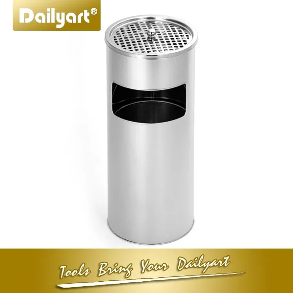 8 Gallon/30l Square Stand Stainless Steel Ashtray Bin Buy Ashtray Bin