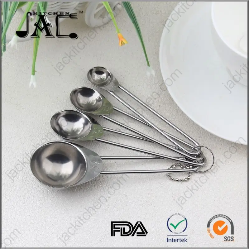 High Quality Zinc Alloy Measuring Spoons