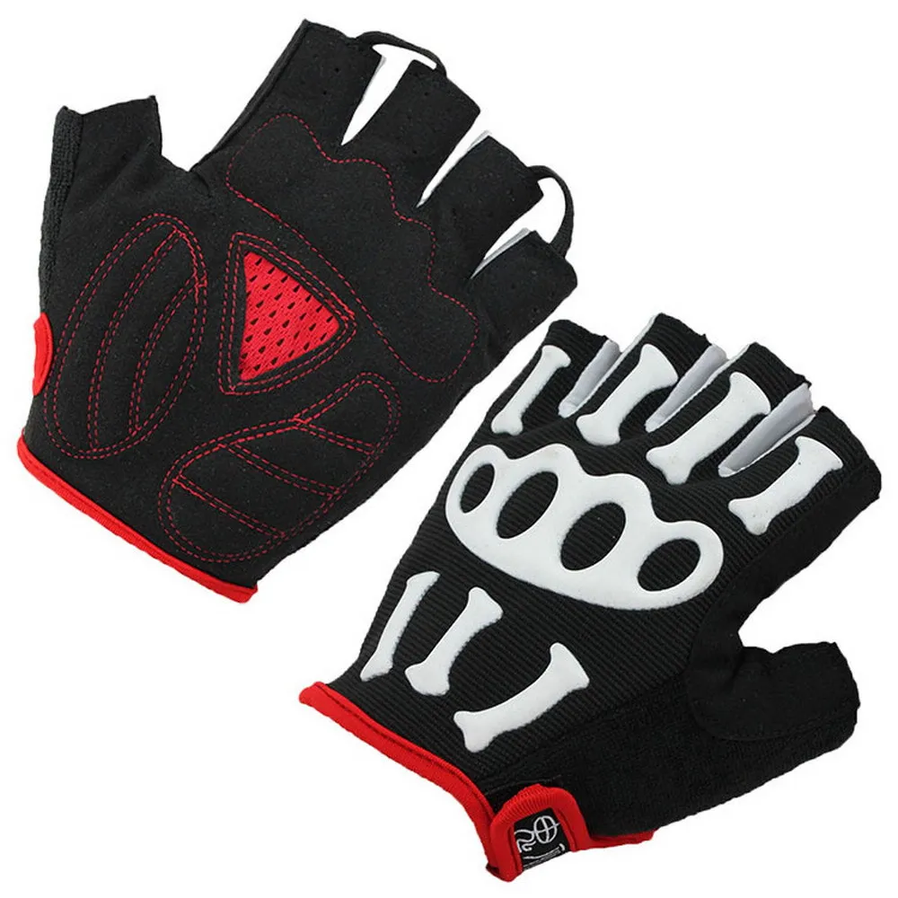 skeleton mtb gloves