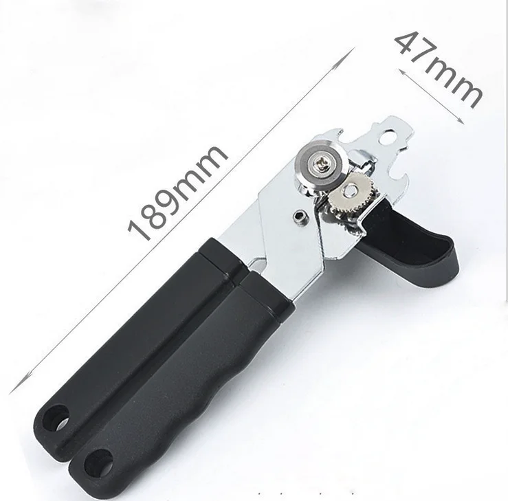 Safety 6.7" Can Opener For Left Handed Premium Stainless Steel Sharp