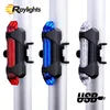 Hot Selling Rechargeable Bicycle Front Rear Light Set USB Cycling Rear Light