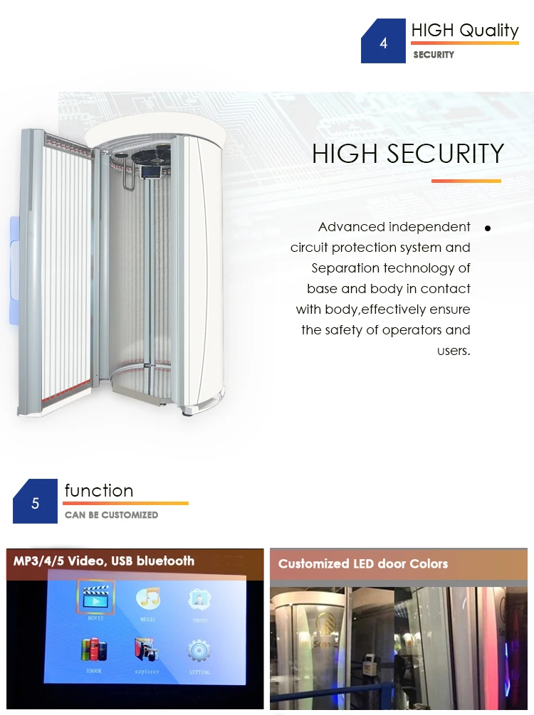 CE Approved High Quality solarium machine