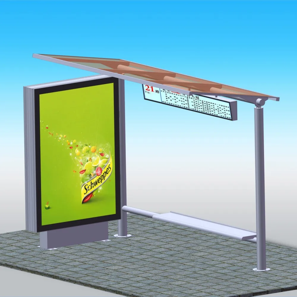 product-YEROO-Advertising bus stops shelter station light box-img