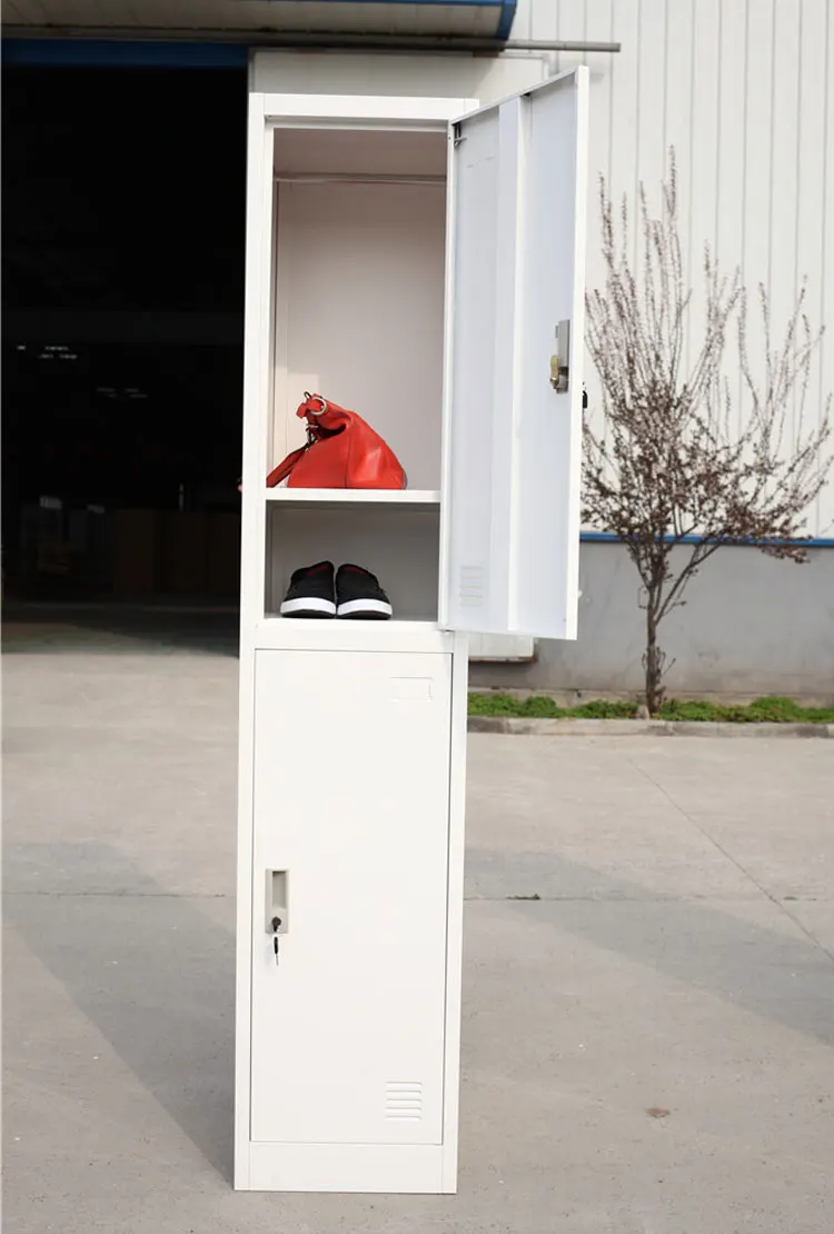 Disassembled Structure Single Column Two Door Kids Mini Locker or Employee Metal Locker