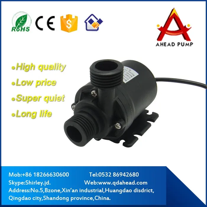 Chinese Supplier 800l/h 5m 24v Dc Submersible Pumps 12v Water Pumps ...